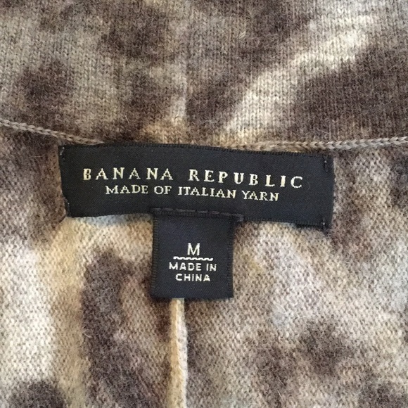 Banana Republic Leopard Print Bolero Coverup - Picture 9 of 11